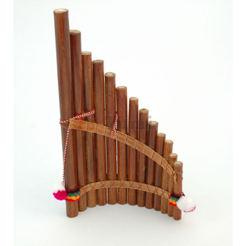 fair trade curved 13 pipes rondador Panpipes 