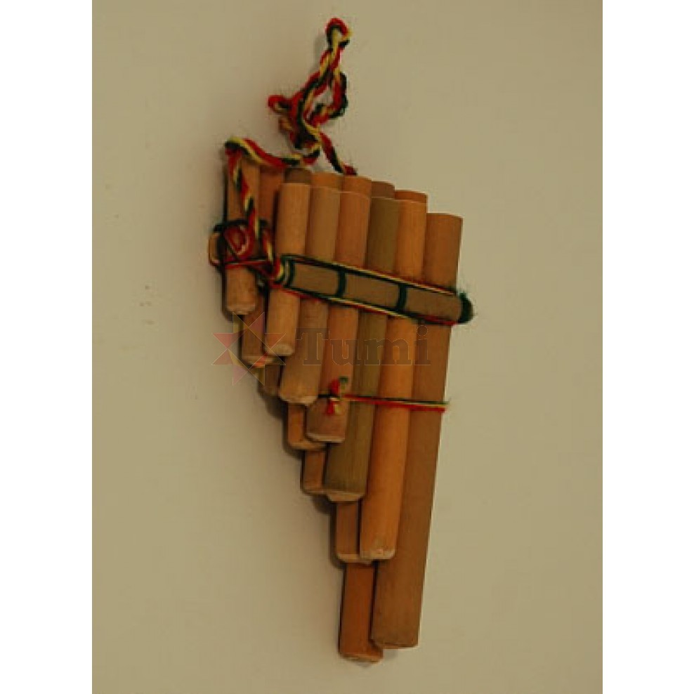 Peru Zampona Chulis 6 7 Pipe 14cm Musical Instruments