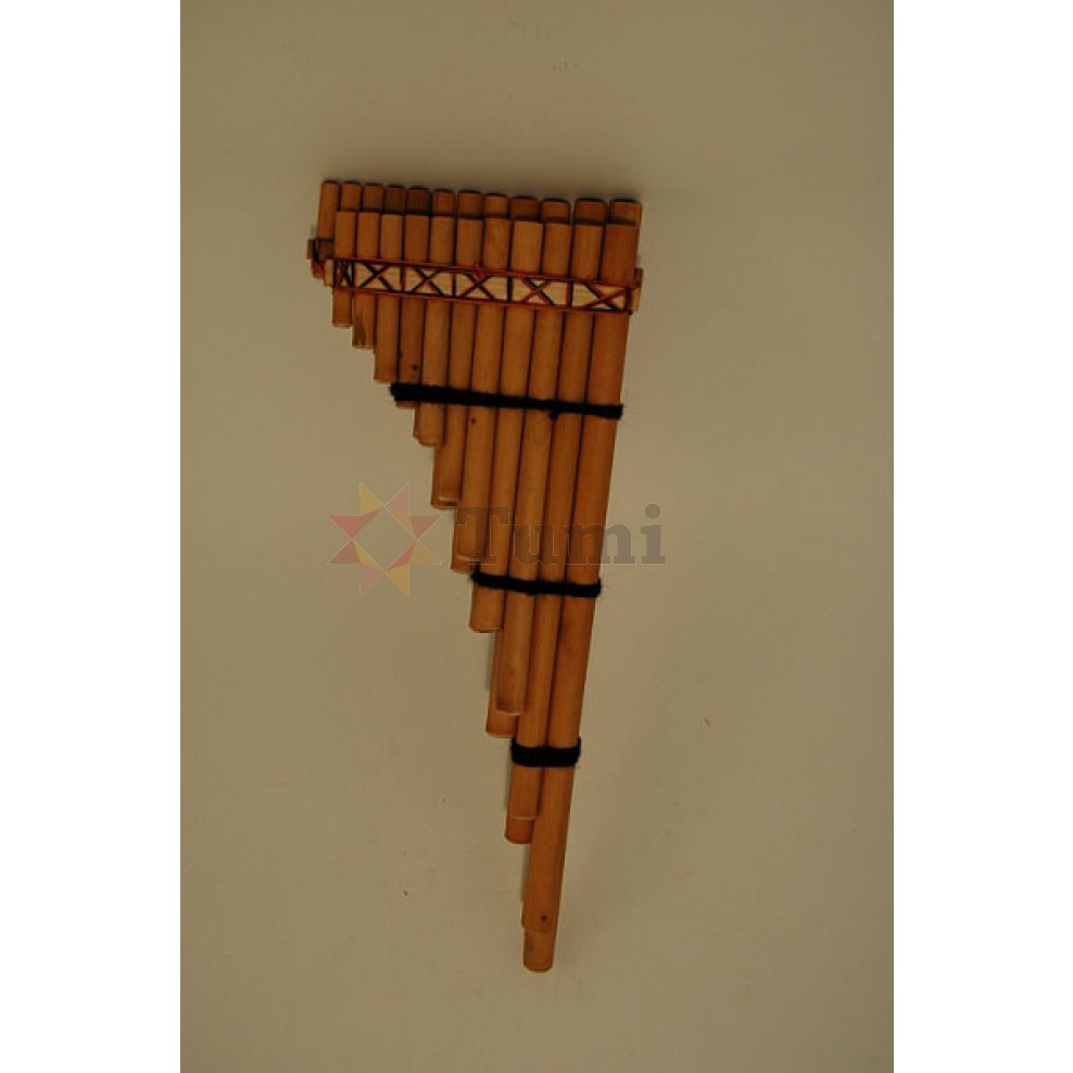 Peru Zampona 11 12 Pipes 43cm Musical Instruments